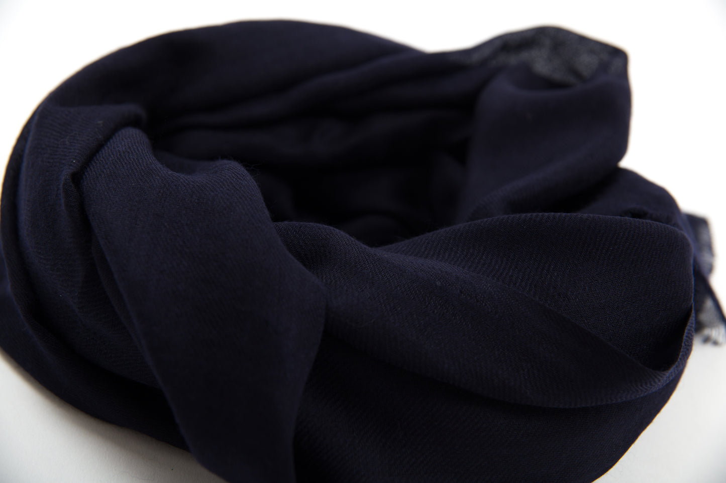 Dark Blue Kaschmir-Seide Schal Damen HATHI Schweiz
