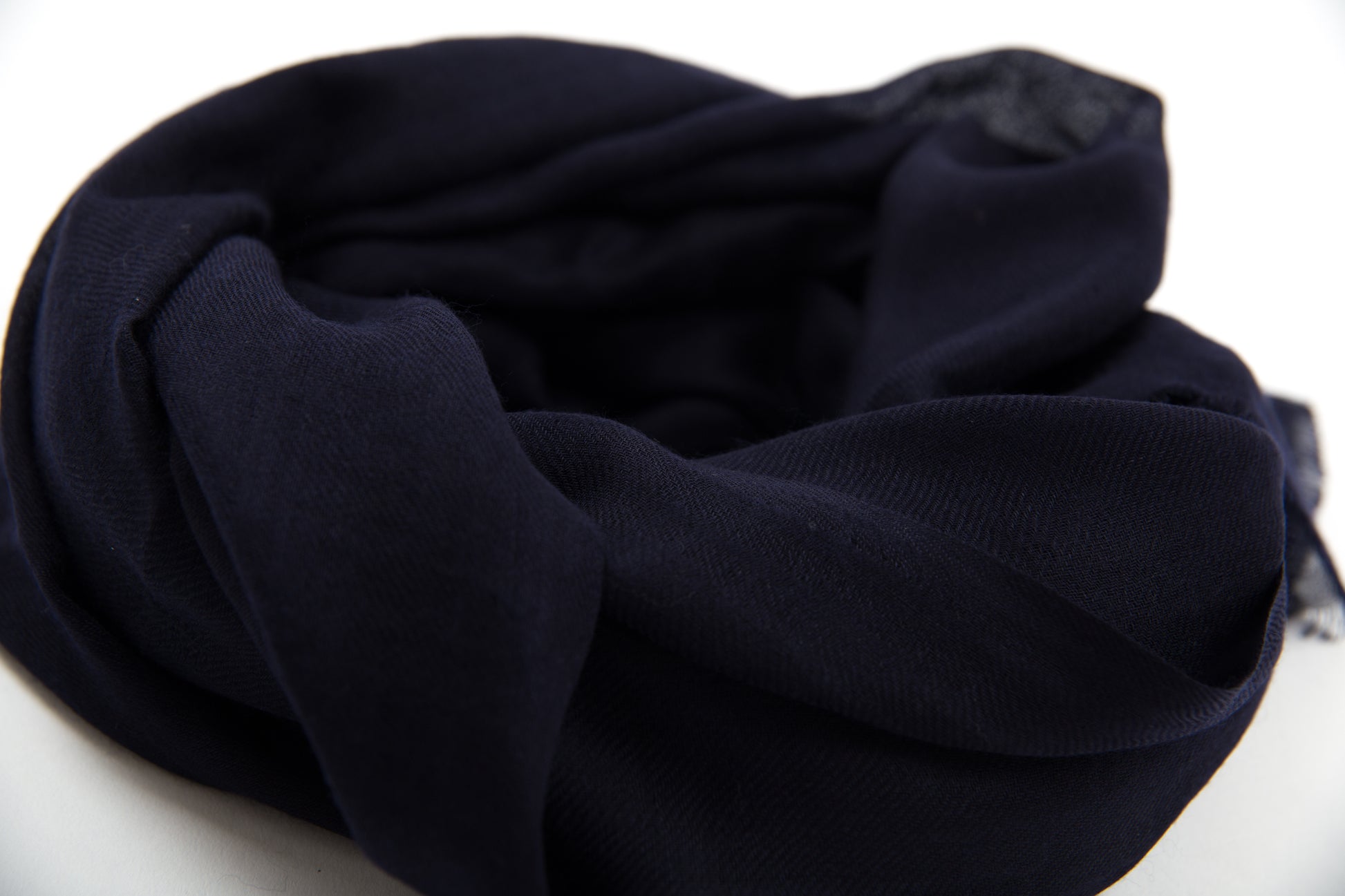 Dark Blue Kaschmir-Seide Schal Damen HATHI Schweiz