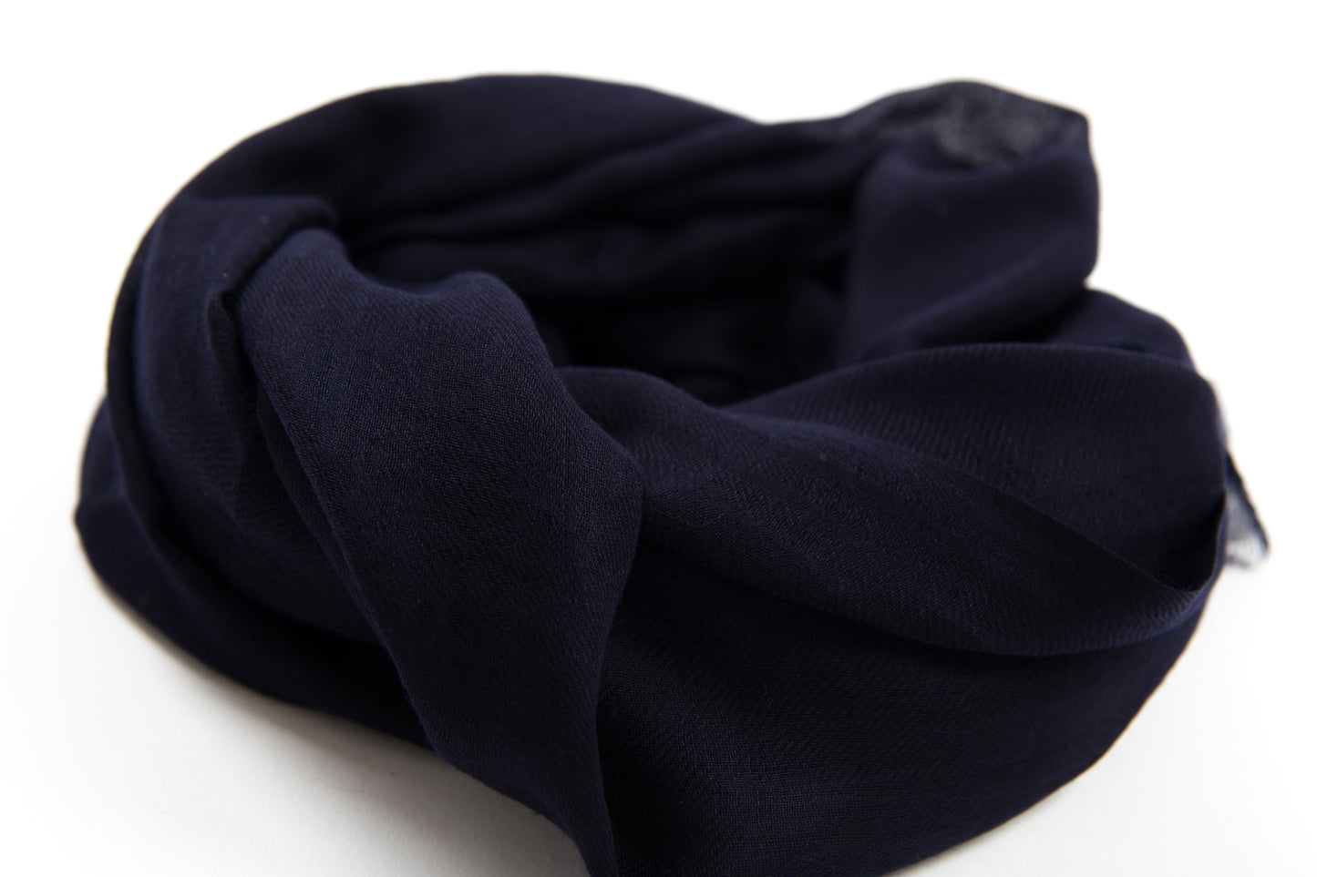 Dark Blue Kaschmir-Seide Schal Damen HATHI Schweiz