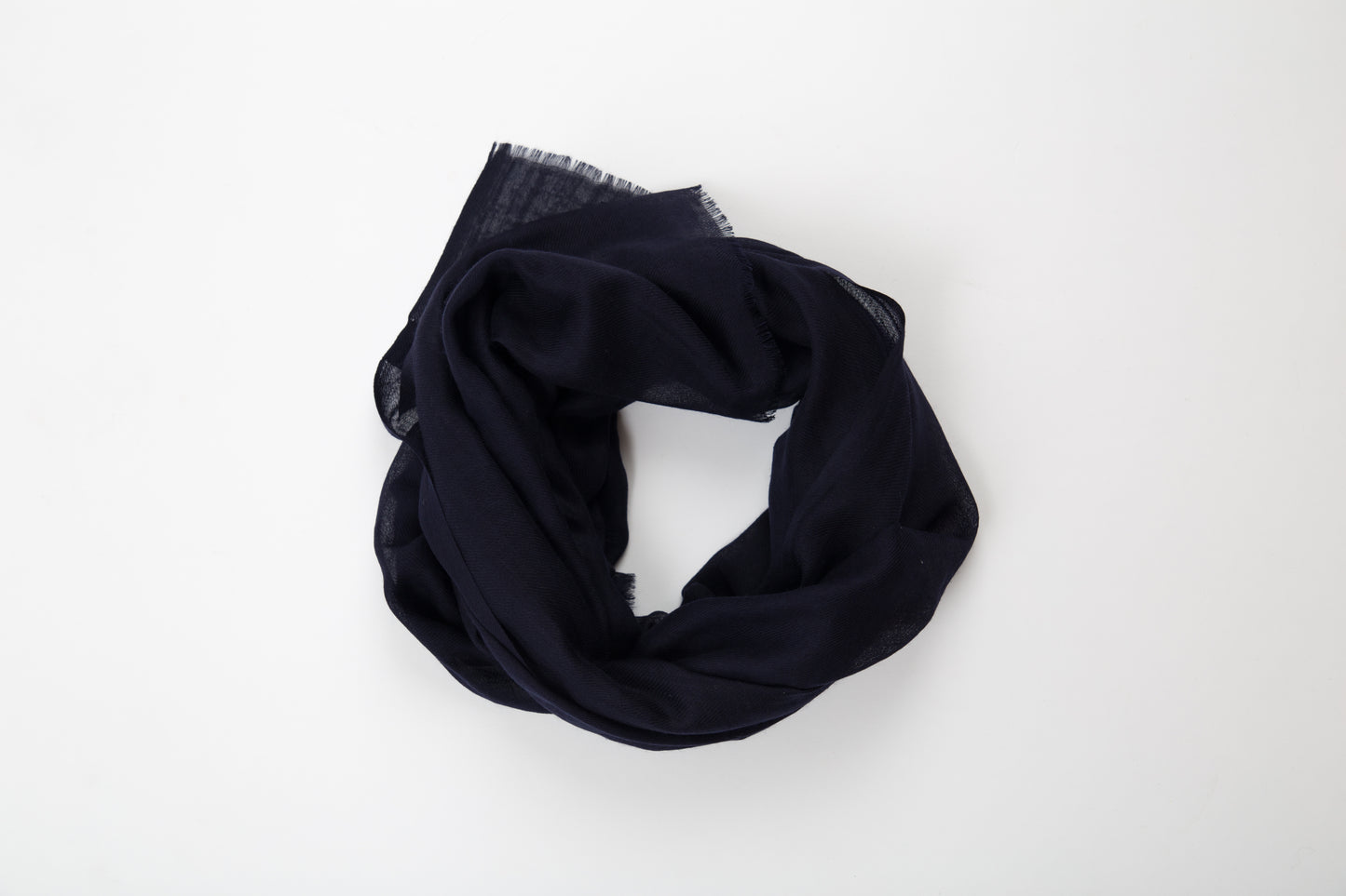 Dark Blue Kaschmir-Seide Schal Damen HATHI Schweiz