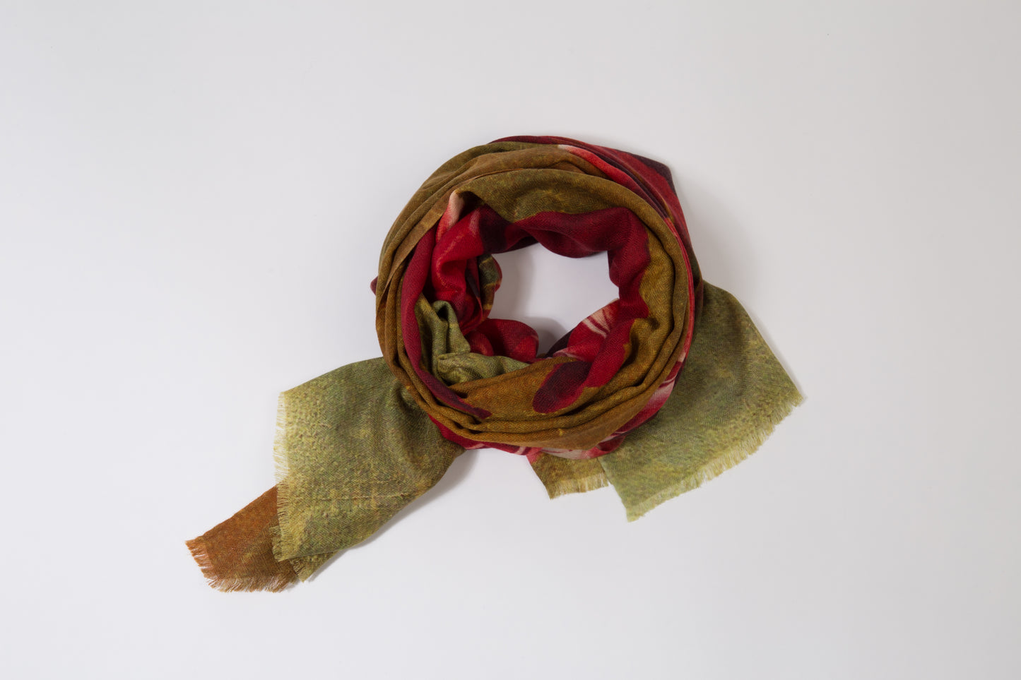 HATHI - Schal Red Leaves