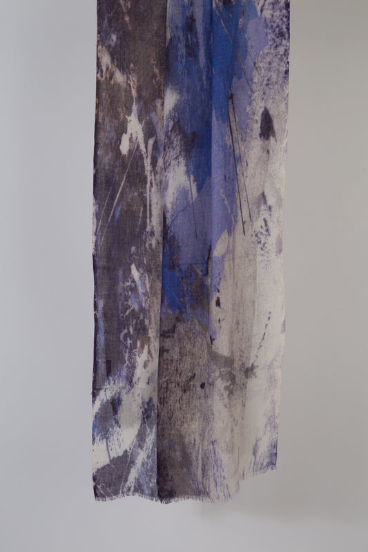 HATHI Schal Blue Rhythm